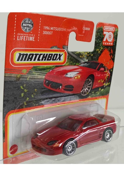 Match.. 70 Years 1:64 1994 Mıtsubishi 3000 Gt ( Küçük Boy Metal Araba)