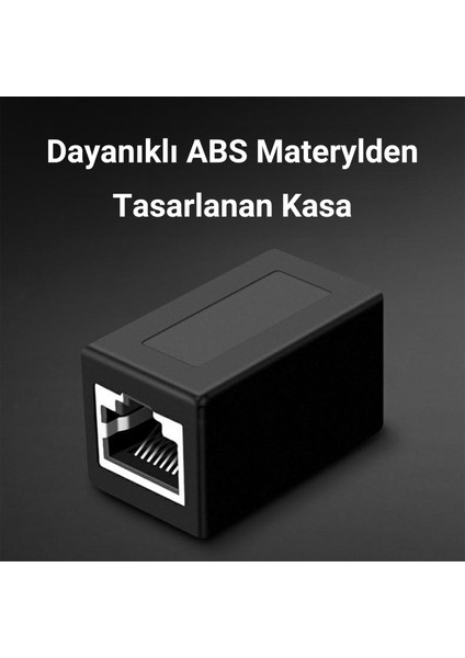 RJ45 Cat6 Cat7 Cat8 Ethernet Kablo Uzatma Aparatı