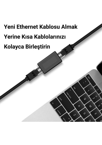 RJ45 Cat6 Cat7 Cat8 Ethernet Kablo Uzatma Aparatı