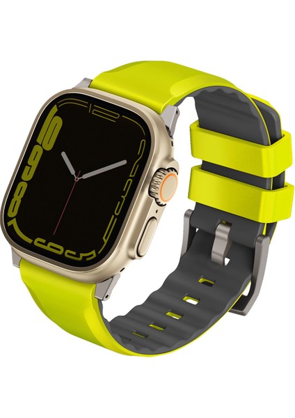Apple Watch Linus Serisi 49MM - 46MM - 45MM- 44MM Ultra 2/1 Seri 10/9/8/7/se2/se/6/5/4 Kordon Kayış