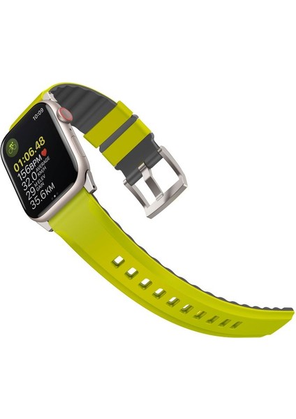 Apple Watch Linus Serisi 49MM - 46MM - 45MM- 44MM Ultra 2/1 Seri 10/9/8/7/se2/se/6/5/4 Kordon Kayış