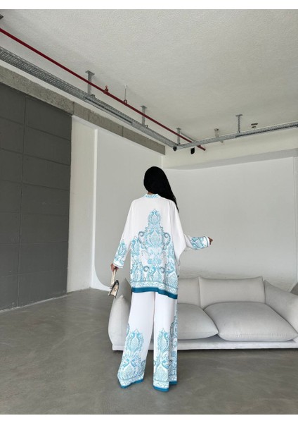 Ithal Jessica Kumaş Gömlek & Pantolon 2li Takım modelleri