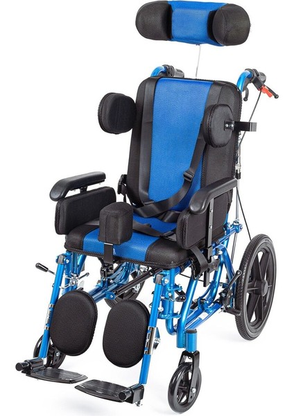 DY01958LBCJ-38 Cp Özellikli Pediatrik Tekerlekli Sandalye