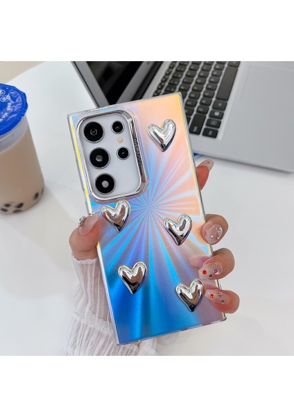 Samsung Galaxy S24 Ultra Telefon Kılıfı Galvanik Pc + Tpu Kapak (Yurt Dışından)