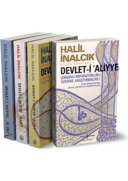 Devlet-i Aliyye Seti 4 Kitap - Halil İnalcık