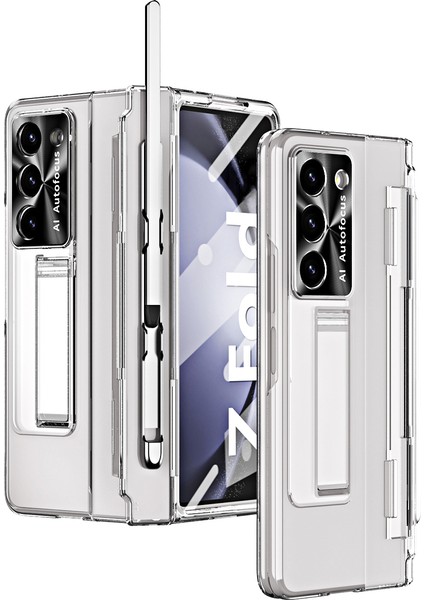 Samsung Galaxy Z Fold 6 5g Kickstand Sert Pc Telefon Kapağı (Yurt Dışından)