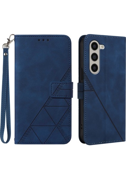 Samsung Galaxy Z Fold 6 5g Pu Deri Bilek Kayışı Manyetik Kapatma Telefon Kapağı (Yurt Dışından)