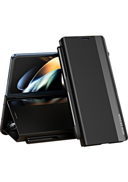 Samsung Galaxy Z Fold 6 5g Elektro Kaplama Kalem Yuvası Telefon Kapağı Stylus Kalem ile (Yurt Dışından)