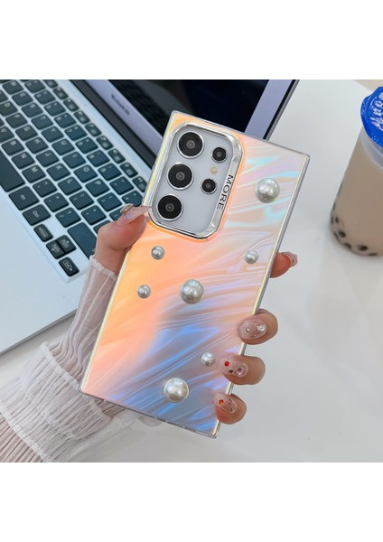 Samsung Galaxy S24 Ultra Galvanik Pc + Tpu Telefon Kılıfı (Yurt Dışından)