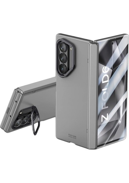 Samsung Galaxy Z Fold 6 5g Kickstand Sert Pc Telefon Kapağı (Yurt Dışından)