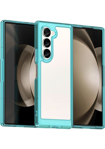 Samsung Galaxy Z Fold 6 5g Koruyucu Tpu+Akrilik Telefon Kılıfı (Yurt Dışından)