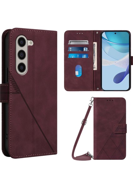 Samsung Galaxy Z Fold 6 5g Pu Deri Telefon Kılıfı (Yurt Dışından)