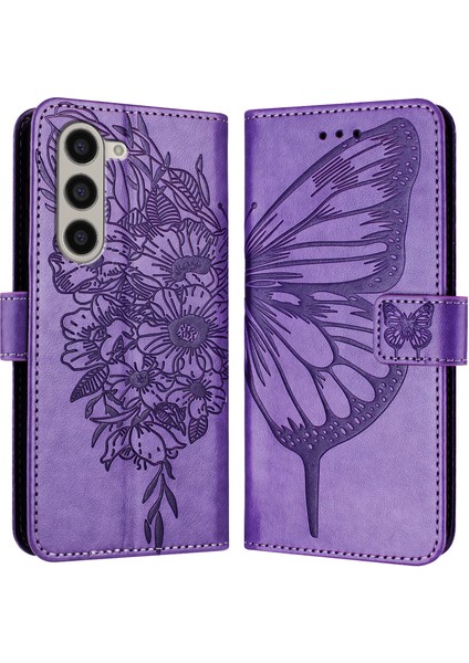 Samsung Galaxy Z Fold 6 5g Cüzdan Deri Telefon Kılıfı El Askısı ile (Yurt Dışından)