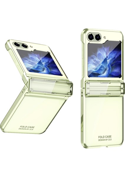 Samsung Galaxy Z Flip6 5g Galvanik Sert Pc Katlanır Telefon Kapağı (Yurt Dışından)