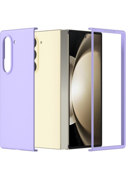 Samsung Galaxy Z Fold 6 5g Pc Cilt-Dokunmatik, Çizilmez Katlanır Telefon Kapağı (Yurt Dışından)