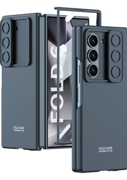 Samsung Galaxy Z Fold 6 5g Slim-Fit Lens Koruma Telefon Kapağı (Yurt Dışından)