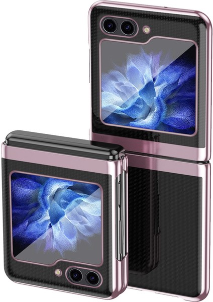 Samsung Galaxy Z Flip6 5g Clear Pc Galvanik Sert Telefon Kapağı (Yurt Dışından)