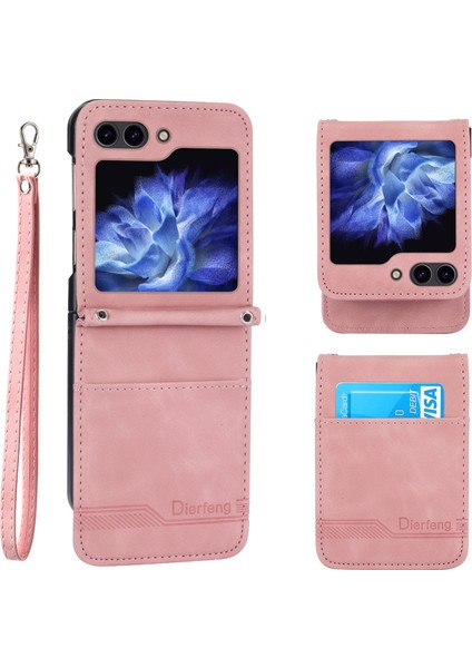 Samsung Galaxy Z Flip6 5g Kart Yuvası Telefon Kapağı (Yurt Dışından)