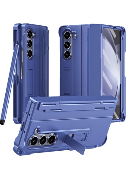 Samsung Galaxy Z Fold 6 5g Kickstand Sert Pc Telefon Kılıfı ve Stylus Kalem (Yurt Dışından)