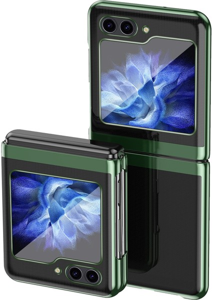 Samsung Galaxy Z Flip6 5g Clear Pc Galvanik Sert Telefon Kapağı (Yurt Dışından)