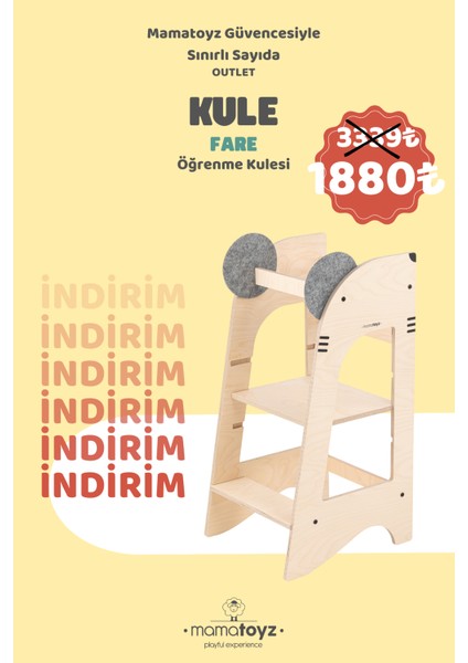 Kule | Öğrenme Kulesi - Fare (Outlet)