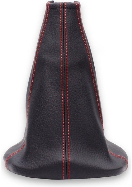 Seat Leon Mk2 2005-2012 Uyumlu Vites Körüğü Siyah Deri Kırmızı Dikiş fiyatları