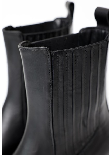 Siyah Chelsea Western Bot 122602 modelleri