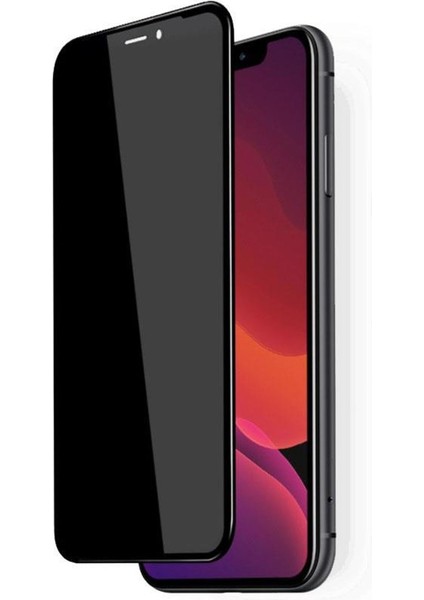 Apple iPhone Xr Tam Kaplayan Hayalet Ekran Koruyucu Seramik Nano iphone Xr Privacy