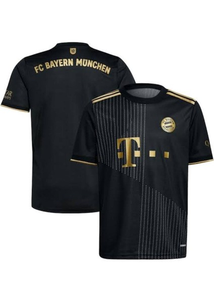 Bayern Münih 2021/22 Sezonu Isimsiz Deplasman Forması (Blackgold)