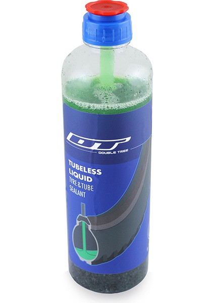 Lastik Sıvısı - İç Lastik ve Tubeless Uyumlu, Partikül Etkili, 380 ml