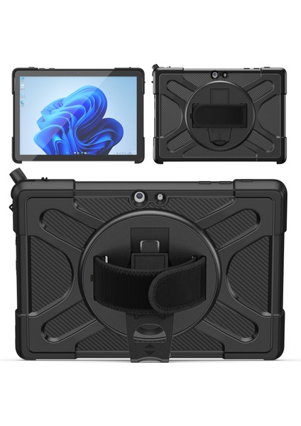 Microsoft Surface Go 1/2/3 Için Tpu + Pc Kılıfı (Yurt Dışından)