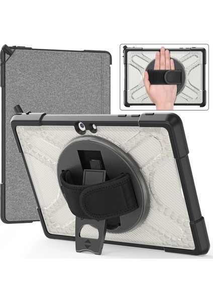 Microsoft Surface Go 1/2/3 Için Tpu + Pc Kılıfı (Yurt Dışından)
