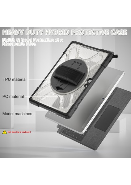 Microsoft Surface Go 1/2/3 Için Tpu + Pc Kılıfı (Yurt Dışından) indirimleri