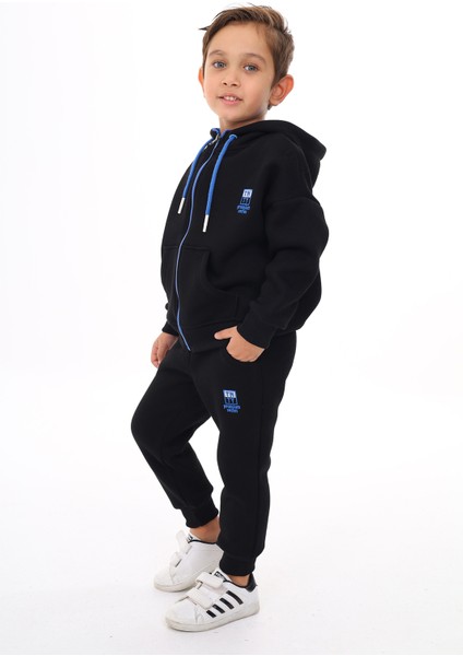 Erkek Çocuk Nakışlı Eşofman Takım modelleri