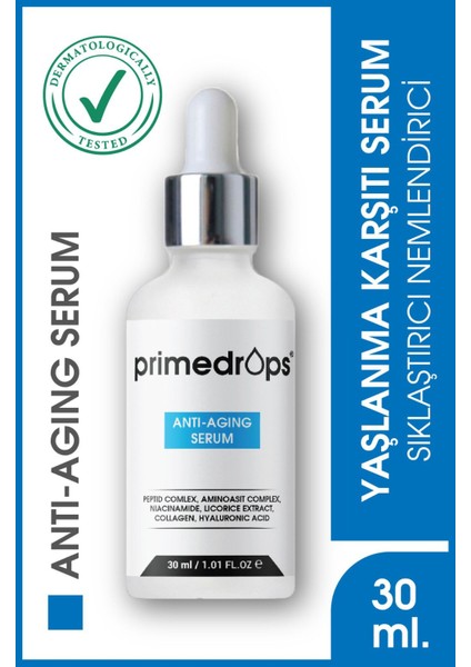 Peptid Complex Yaşlanma Karşıtı Serum 30 ml