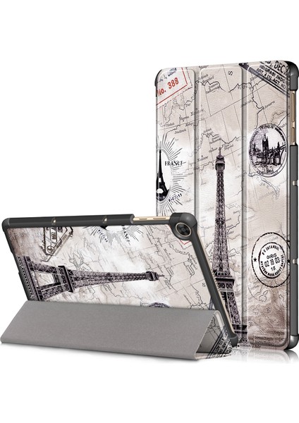 Honor Pad 7 10.1inch/x8/x8 Lite Için 3 Katlı Tablet Pc Kılıfı (Yurt Dışından)