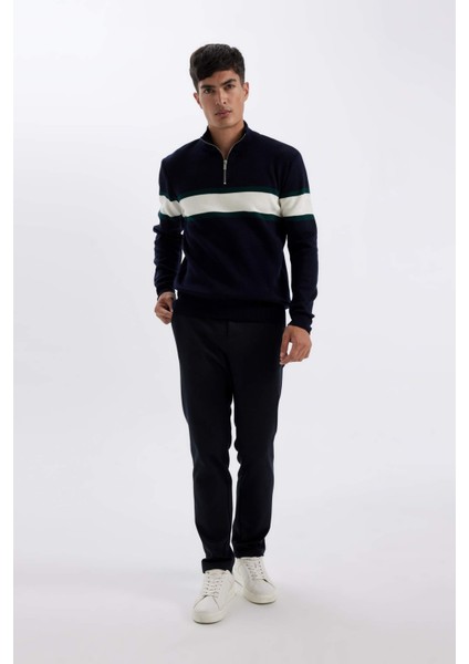 Erkek Lacivert Kazak - Y4193AZ/NV163 fiyatları