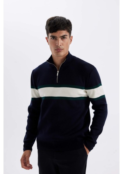 Erkek Lacivert Kazak - Y4193AZ/NV163 fırsatları