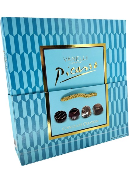 Picasso Praline Çikolata Mavi Kutu 200 gr