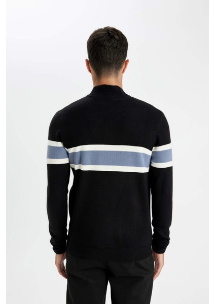 Erkek Indigo Kazak - Y4193AZ/IN34 indirimleri