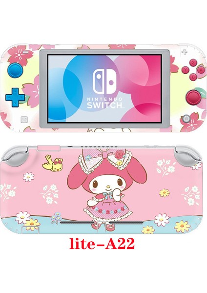 Nintendo Switch Lite Serisi Çizgi Film Çıkartmaları A22 Ile Uyumlu (Yurt Dışından)