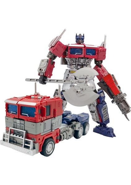 Transformers Movie Edition The Outer Limits Optimus Prime Model Oyuncak 18CM (Yurt Dışından)