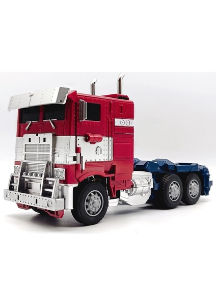 Transformers Büyütülmüş Alaşım Komutan Optimus Prime Erkek Maket Oyuncak 30CM (Yurt Dışından)