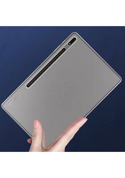 Samsung Galaxy Tab S10 Ultra Uyumlu Kılıf Zore Tablet Süper Silikon Kapak