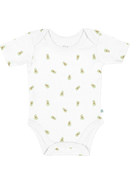 Avocado Organik Pamuk Bebek Kısa Kollu Body