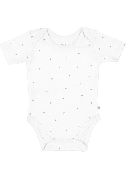 Stars Organik Pamuk Bebek Kısa Kollu Body
