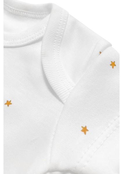 Stars Organik Pamuk Bebek Kısa Kollu Body modelleri