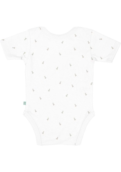 Feather Organik Pamuk Bebek Kısa Kollu Body fiyatları
