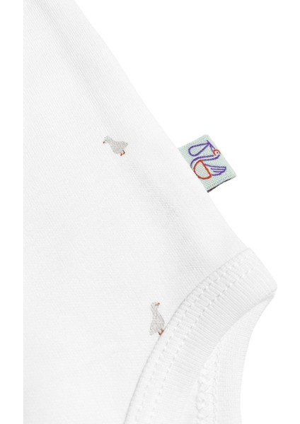 Feather Organik Pamuk Bebek Kısa Kollu Body modelleri