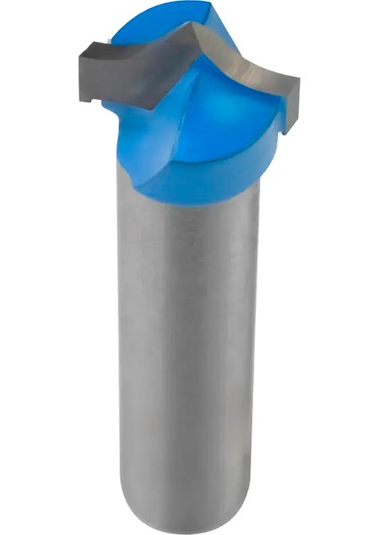 Ahşap Freze Bıçağı 21-12110008 Profilli V Kanal Açma Freze Ucu Sap 8 mm